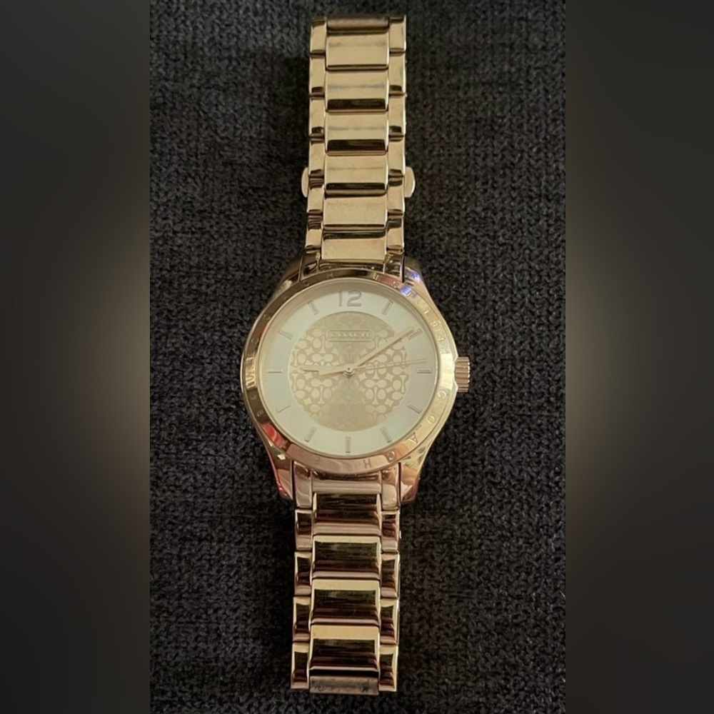 Gold Coach Boyfriend Watch